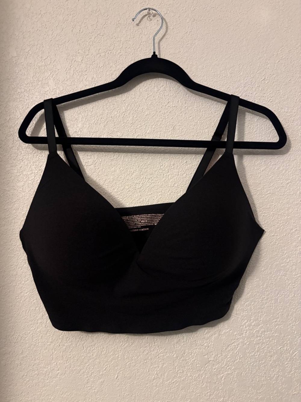 Victoria's Secret Black Seamless Lightly Padded Bralette